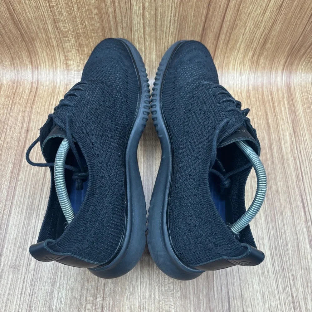 Cole Haan 2.Zerogrand Laser Wingtip Oxford Black Mens 10M Stitchlite‎ Sneaker